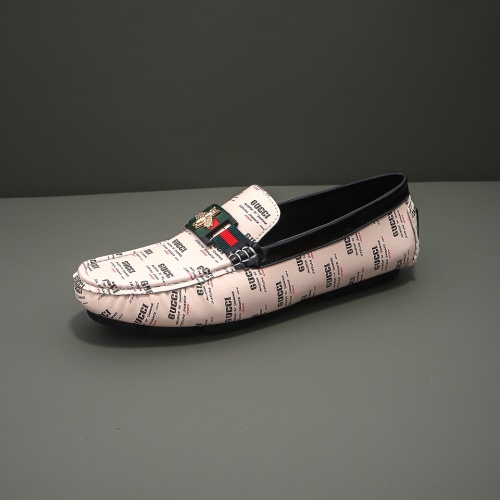 Replica Gucci Oxfords Shoes For Men #1243861 $68.00 USD for Wholesale