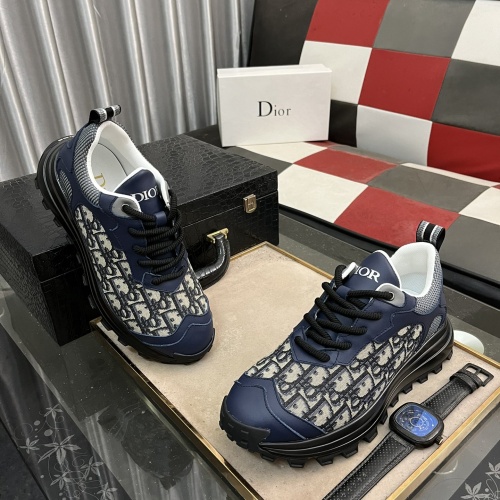 Replica Christian Dior Casual Shoes For Men #1243880 $82.00 USD for Wholesale