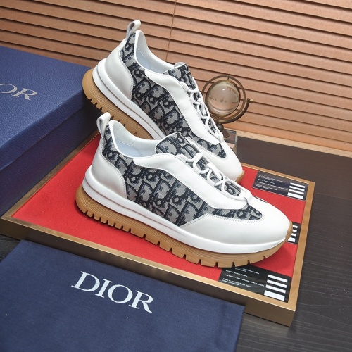 Replica Christian Dior Casual Shoes For Men #1243881 $88.00 USD for Wholesale