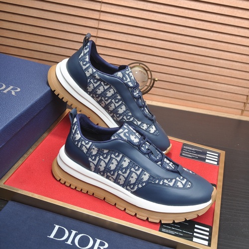 Replica Christian Dior Casual Shoes For Men #1243885 $88.00 USD for Wholesale