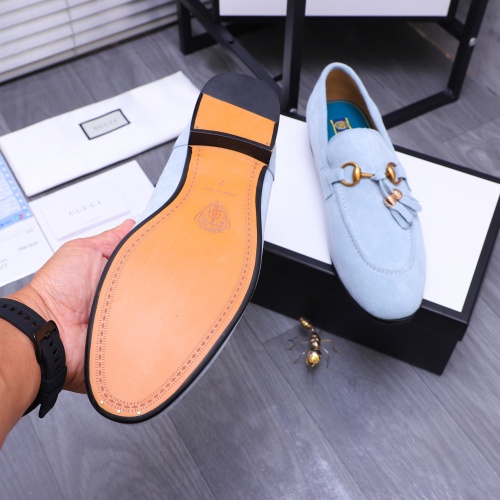 Replica Gucci Oxfords Shoes For Men #1243897 $88.00 USD for Wholesale