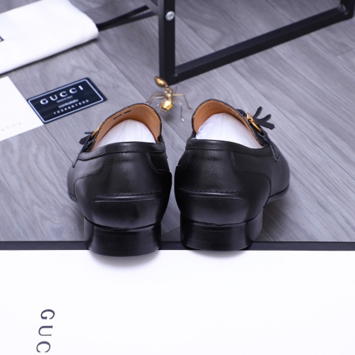 Replica Gucci Oxfords Shoes For Men #1243900 $88.00 USD for Wholesale