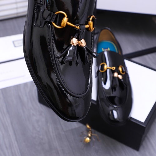 Replica Gucci Oxfords Shoes For Men #1243901 $88.00 USD for Wholesale