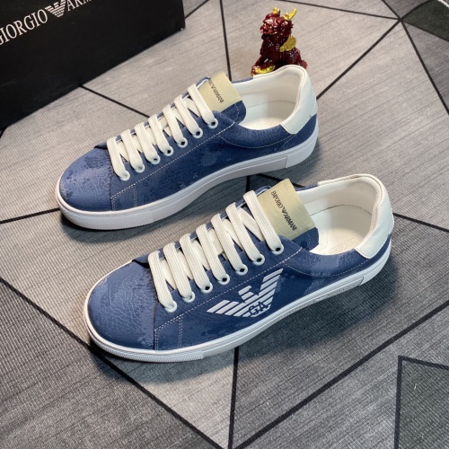 Replica Armani Casual Shoes For Men #1243937 $76.00 USD for Wholesale