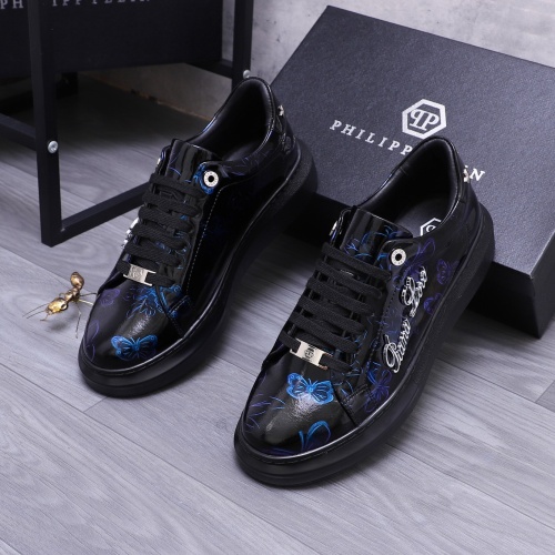 Replica Philipp Plein PP Casual Shoes For Men #1243961 $80.00 USD for Wholesale