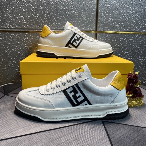 Replica Fendi Casual Shoes For Men #1244015 $76.00 USD for Wholesale