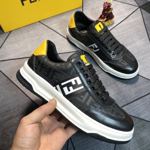 Replica Fendi Casual Shoes For Men #1244016 $76.00 USD for Wholesale