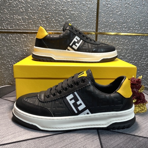 Replica Fendi Casual Shoes For Men #1244016 $76.00 USD for Wholesale