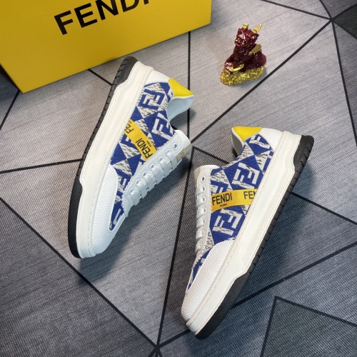 Replica Fendi Casual Shoes For Men #1244018 $76.00 USD for Wholesale