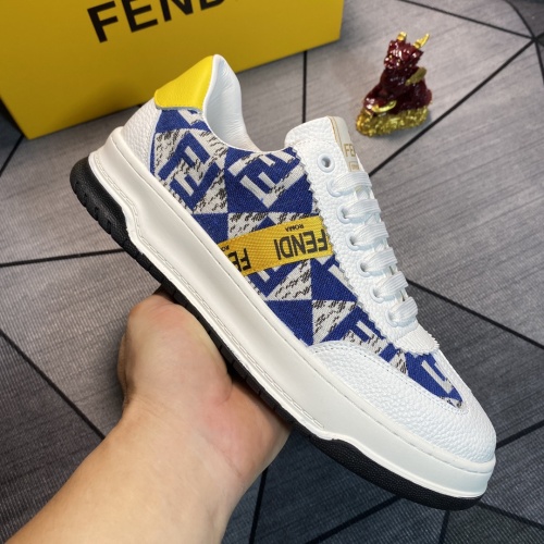 Replica Fendi Casual Shoes For Men #1244018 $76.00 USD for Wholesale