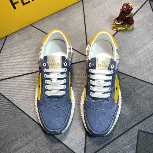 Replica Fendi Casual Shoes For Men #1244020 $76.00 USD for Wholesale