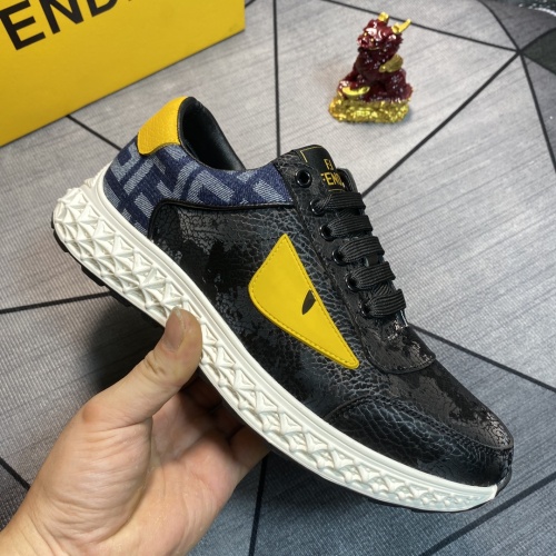 Replica Fendi Casual Shoes For Men #1244021 $76.00 USD for Wholesale