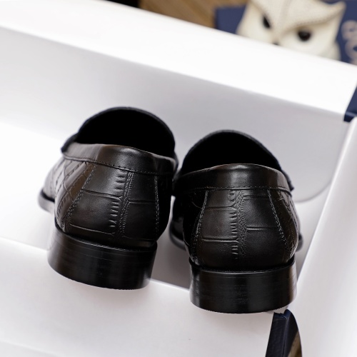 Replica Christian Dior Leather Shoes For Men #1244033 $85.00 USD for Wholesale