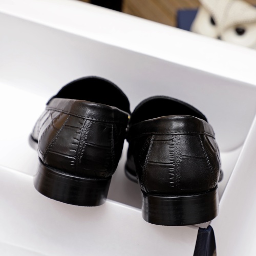 Replica Christian Dior Leather Shoes For Men #1244034 $85.00 USD for Wholesale