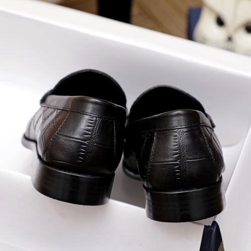 Replica Christian Dior Leather Shoes For Men #1244035 $85.00 USD for Wholesale