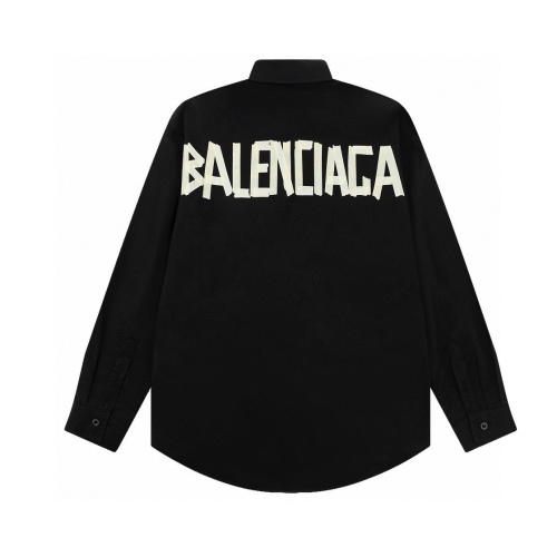 Balenciaga Shirts Long Sleeved For Unisex #1244048 $48.00 USD, Wholesale Replica Balenciaga Shirts