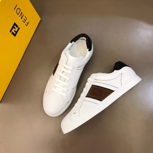 Replica Fendi Casual Shoes For Men #1244049 $72.00 USD for Wholesale