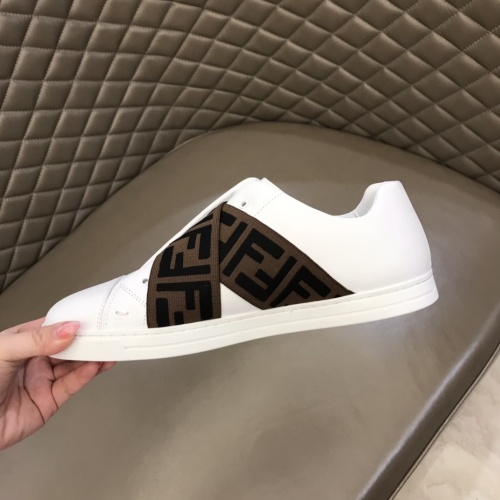 Replica Fendi Casual Shoes For Men #1244052 $72.00 USD for Wholesale