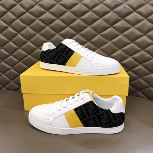 Replica Fendi Casual Shoes For Men #1244054 $72.00 USD for Wholesale