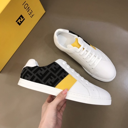 Replica Fendi Casual Shoes For Men #1244054 $72.00 USD for Wholesale