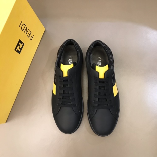 Replica Fendi Casual Shoes For Men #1244055 $72.00 USD for Wholesale