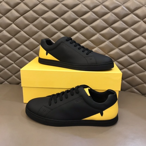 Replica Fendi Casual Shoes For Men #1244057 $68.00 USD for Wholesale