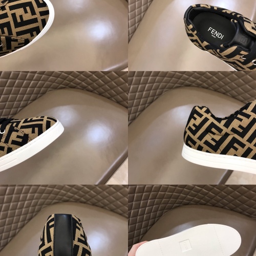 Replica Fendi Casual Shoes For Men #1244058 $64.00 USD for Wholesale