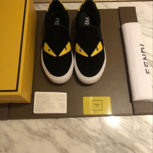 Replica Fendi Casual Shoes For Men #1244061 $68.00 USD for Wholesale