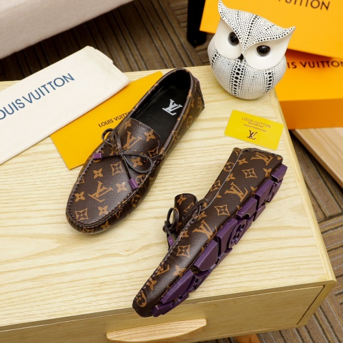 Louis Vuitton LV Oxfords Shoes For Men #1244068 $85.00 USD, Wholesale Replica Louis Vuitton LV Oxfords Shoes