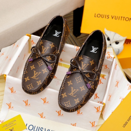 Replica Louis Vuitton LV Oxfords Shoes For Men #1244068 $85.00 USD for Wholesale