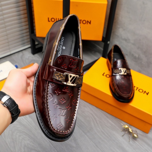 Replica Louis Vuitton LV Oxfords Shoes For Men #1244086 $82.00 USD for Wholesale