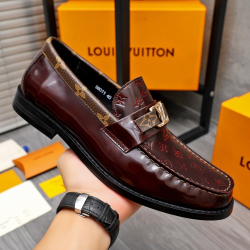 Replica Louis Vuitton LV Oxfords Shoes For Men #1244086 $82.00 USD for Wholesale