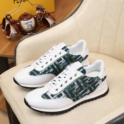 Replica Fendi Casual Shoes For Men #1244092 $72.00 USD for Wholesale