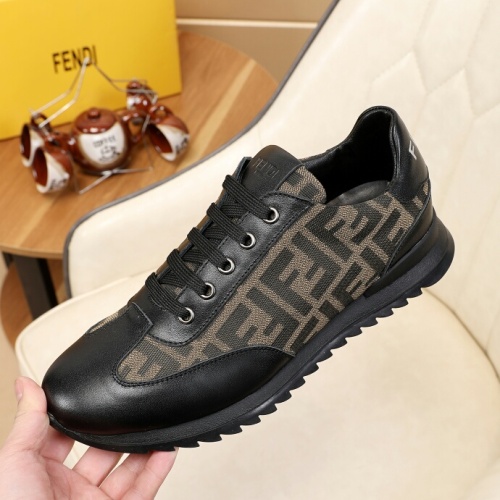 Replica Fendi Casual Shoes For Men #1244093 $72.00 USD for Wholesale