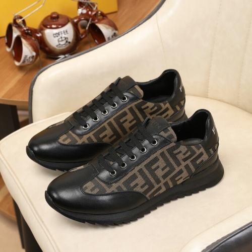 Replica Fendi Casual Shoes For Men #1244093 $72.00 USD for Wholesale