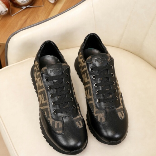 Replica Fendi Casual Shoes For Men #1244093 $72.00 USD for Wholesale