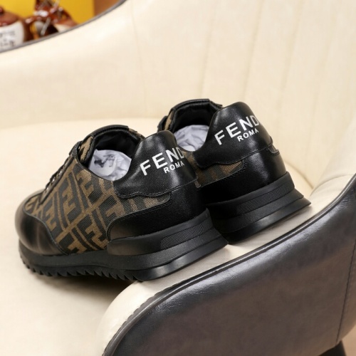 Replica Fendi Casual Shoes For Men #1244093 $72.00 USD for Wholesale