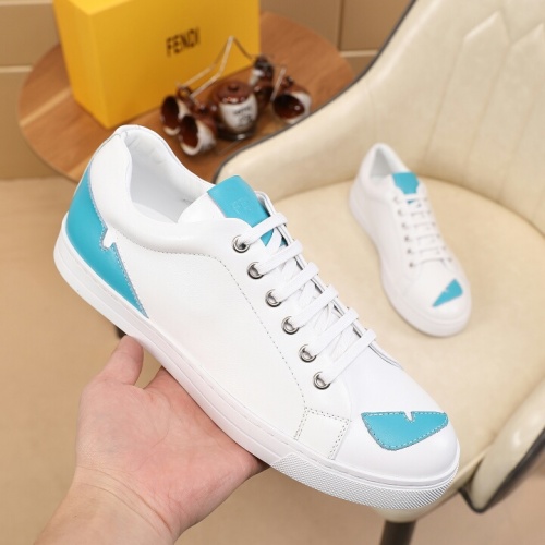 Replica Fendi Casual Shoes For Men #1244094 $72.00 USD for Wholesale