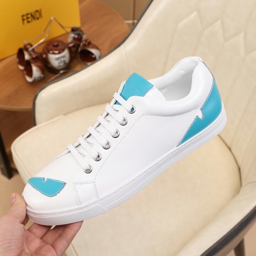 Replica Fendi Casual Shoes For Men #1244094 $72.00 USD for Wholesale