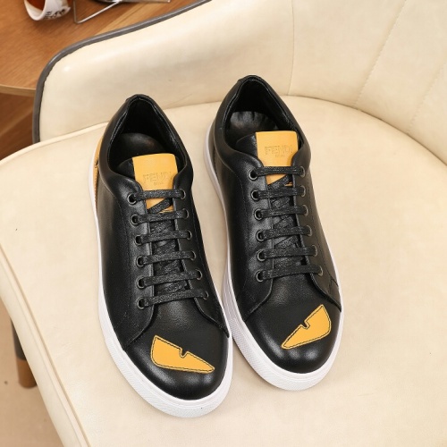 Replica Fendi Casual Shoes For Men #1244095 $72.00 USD for Wholesale