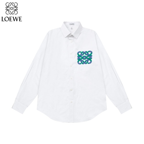 LOEWE Shirts Long Sleeved For Unisex #1244097 $68.00 USD, Wholesale Replica LOEWE Shirts