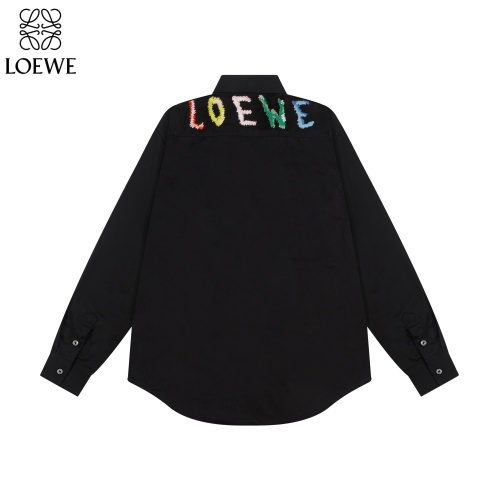 Replica LOEWE Shirts Long Sleeved For Unisex #1244098 $68.00 USD for Wholesale