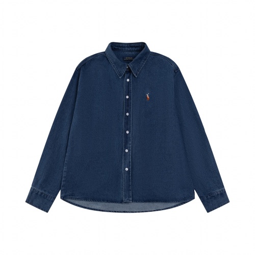 Ralph Lauren Polo Shirts Long Sleeved For Unisex #1244100 $56.00 USD, Wholesale Replica Ralph Lauren Polo Shirts