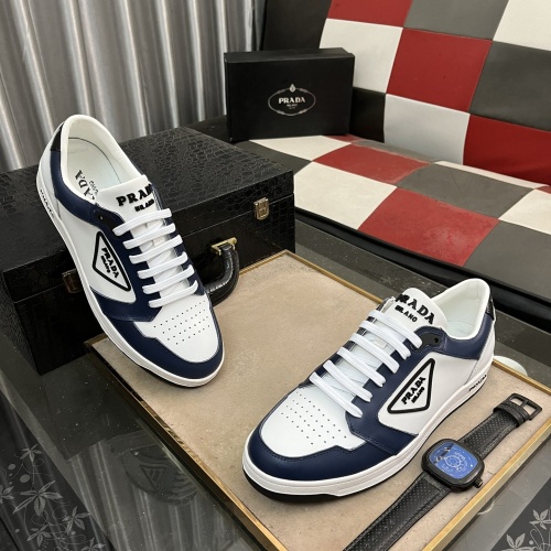 Replica Prada Casual Shoes For Men #1244123 $76.00 USD for Wholesale