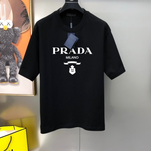 Prada T-Shirts Short Sleeved For Unisex #1244127 $40.00 USD, Wholesale Replica Prada T-Shirts