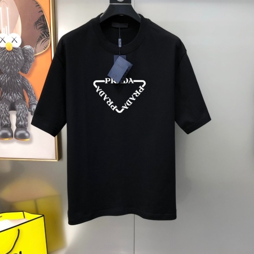 Prada T-Shirts Short Sleeved For Unisex #1244129 $40.00 USD, Wholesale Replica Prada T-Shirts