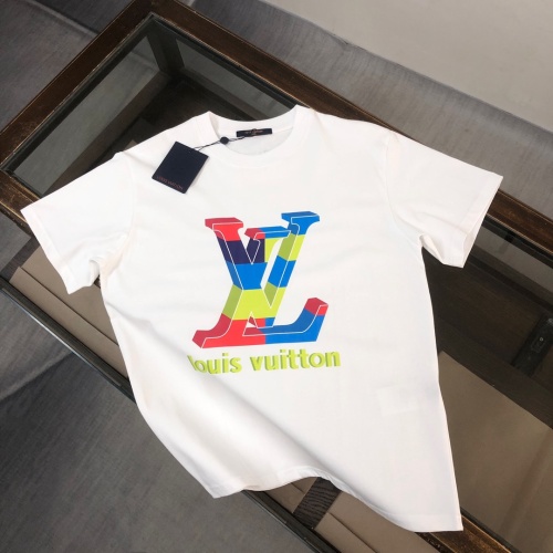 Louis Vuitton LV T-Shirts Short Sleeved For Unisex #1244130 $41.00 USD, Wholesale Replica Louis Vuitton LV T-Shirts