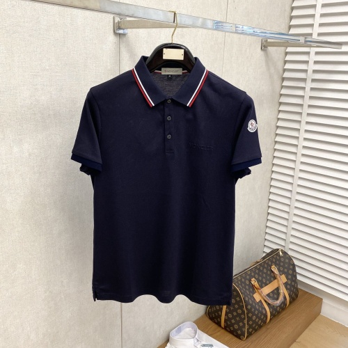 Moncler T-Shirts Short Sleeved For Men #1244137 $72.00 USD, Wholesale Replica Moncler T-Shirts