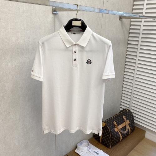 Moncler T-Shirts Short Sleeved For Men #1244143 $76.00 USD, Wholesale Replica Moncler T-Shirts