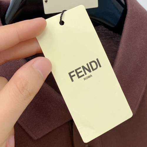 Replica Fendi T-Shirts Short Sleeved For Men #1244191 $76.00 USD for Wholesale